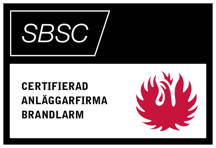 SBSC Cerifierad BRANDLARM